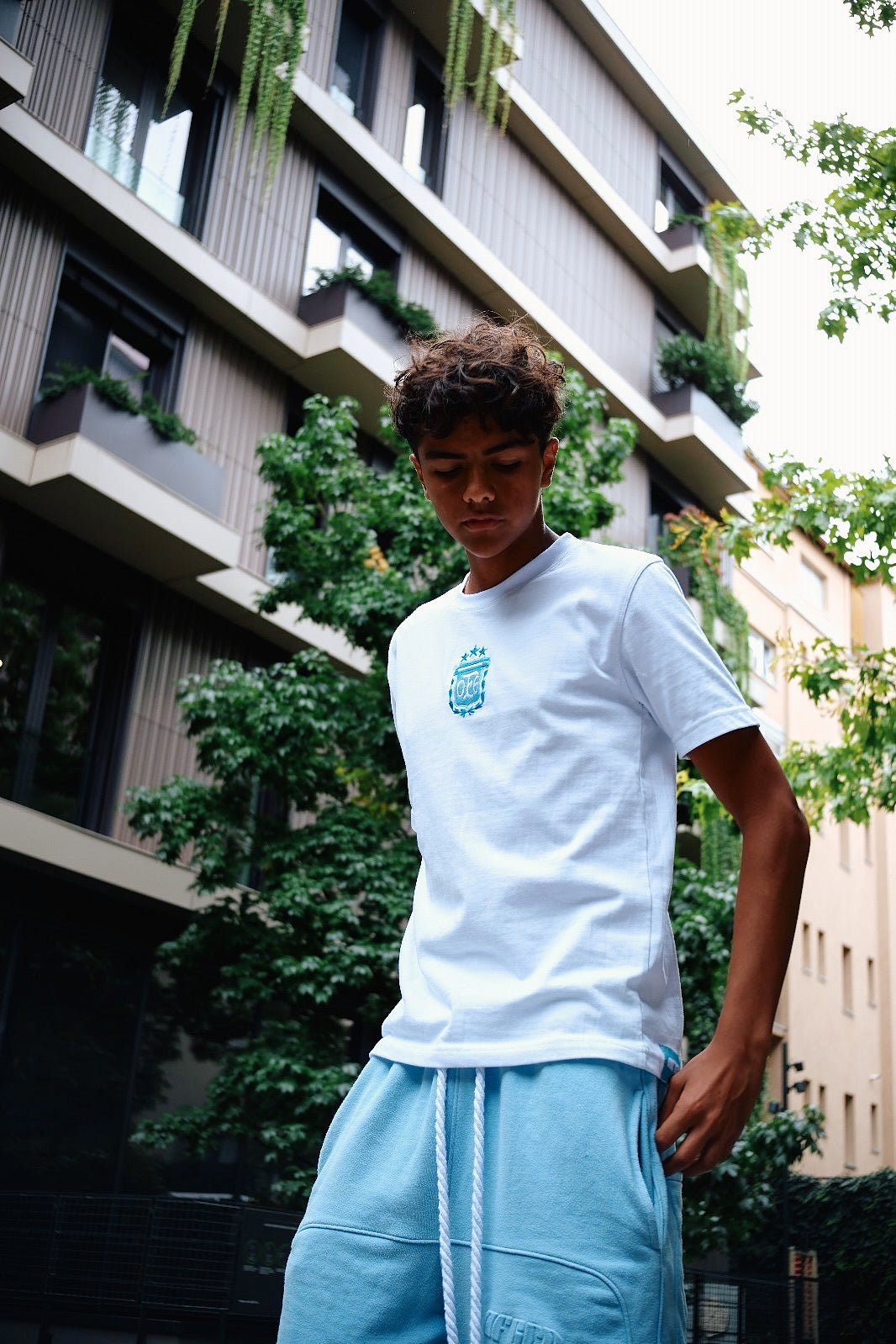OFG - ARGENTINA INSPIRED TEE & SHORTS SET